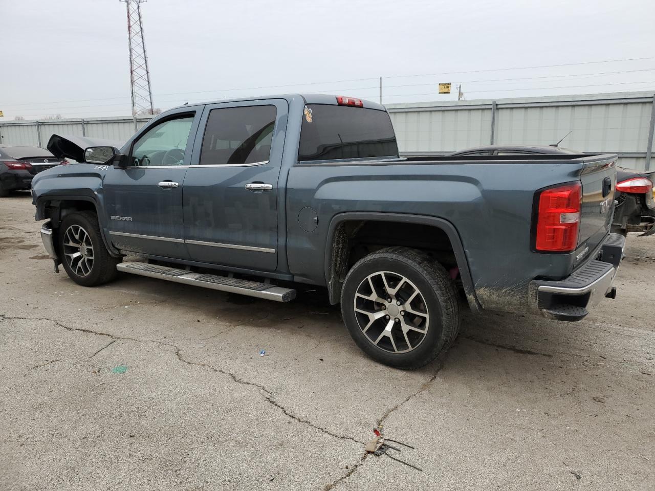 2014 GMC Sierra VIN 3GTU2VEC7EG498082 Copart auction photo, front end damage thumbnail 2