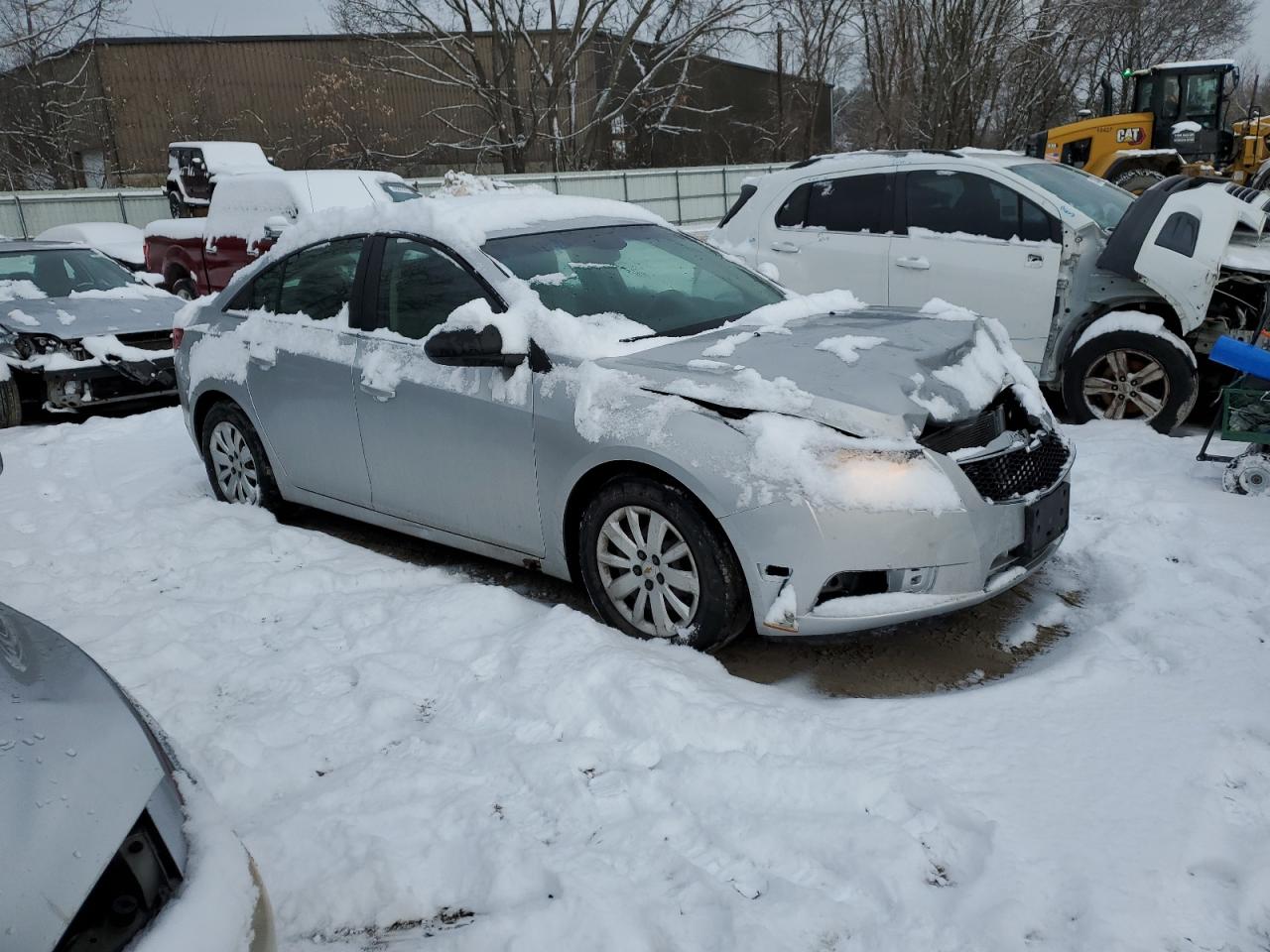2011 Chevrolet Cruze VIN 1G1PC5SH7B7289063 Copart auction photo, front end damage thumbnail 4