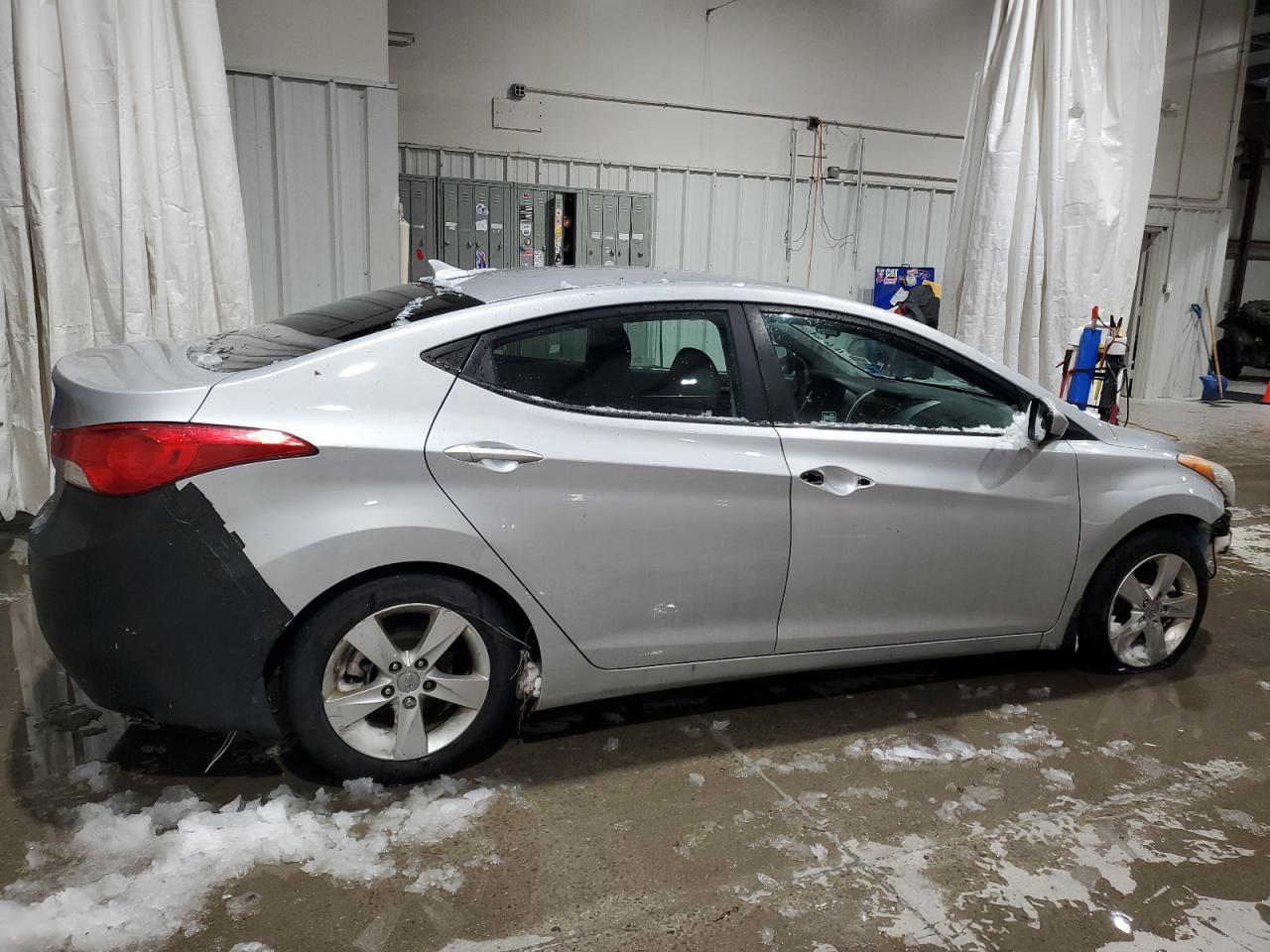 2013 Hyundai Elantra VIN 5NPDH4AEXDH354645 Copart auction photo, all over damage thumbnail 3