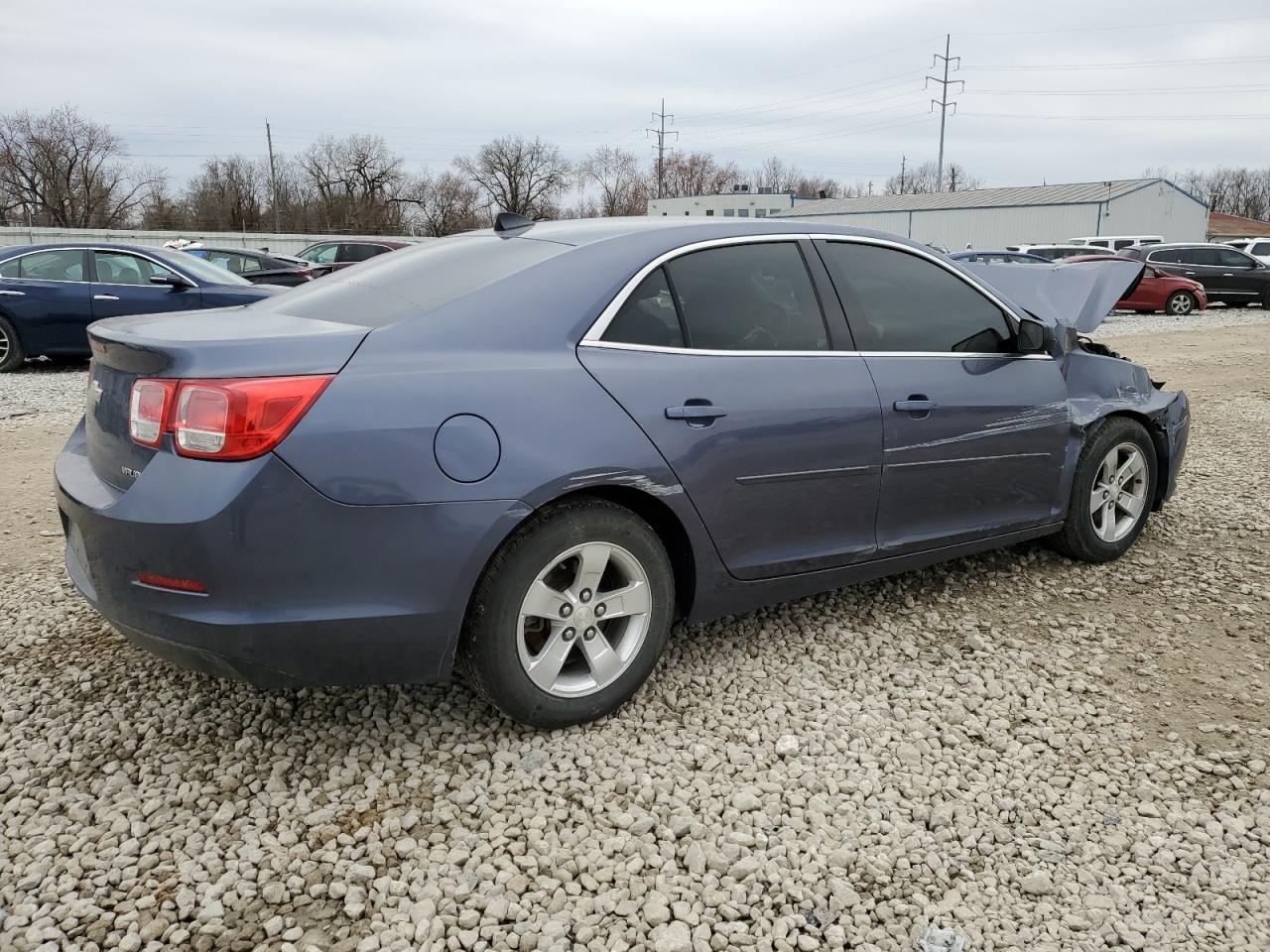 2013 Chevrolet Malibu VIN 1G11B5SA2DF156165 Copart auction photo, front end damage thumbnail 3