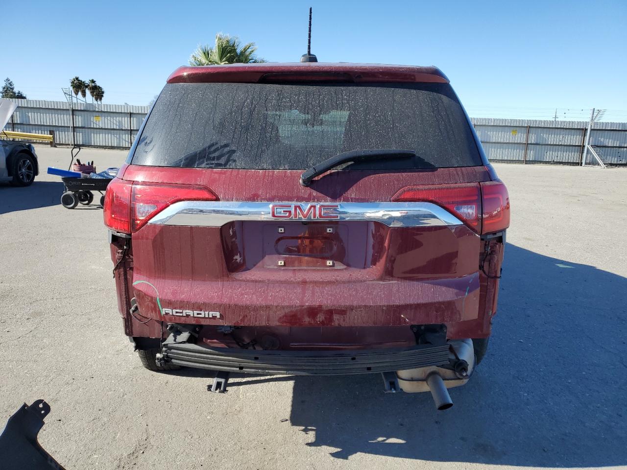 2017 GMC Acadia VIN 1GKKNKLA5HZ212348 Copart auction photo, all over damage thumbnail 6