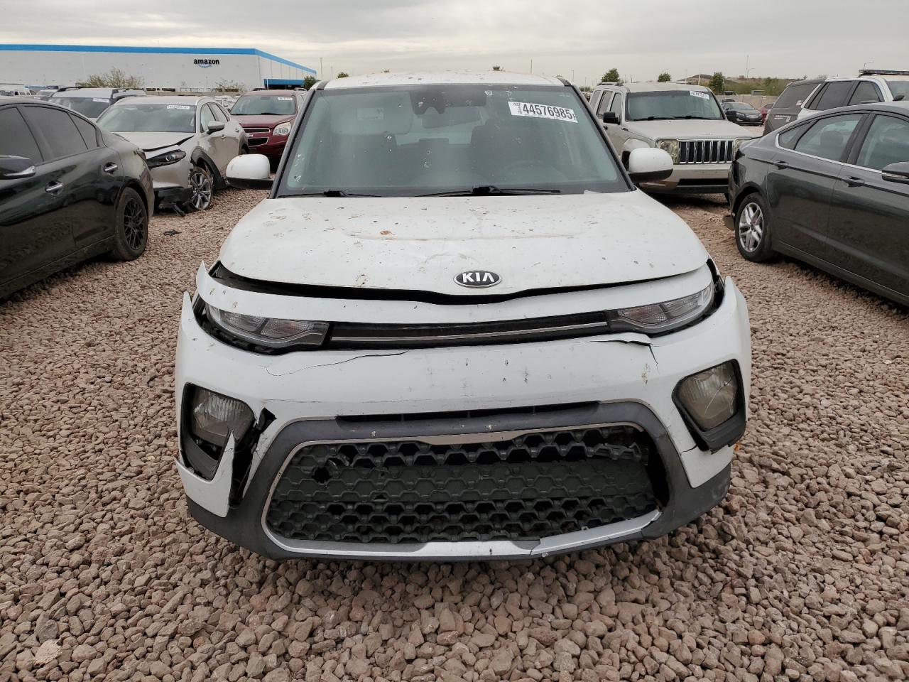 2020 KIA Soul VIN KNDJ23AU9L7062137 Copart auction photo, front end damage thumbnail 5