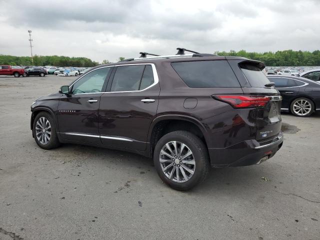 2022 Chevrolet Traverse VIN 1GNEVKKW2NJ191739 Copart auction photo, side / front end damage thumbnail 2