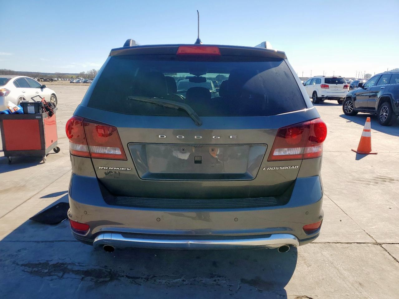2015 Dodge Journey VIN 3C4PDCGG2FT698016 Copart auction photo, mechanical damage thumbnail 6