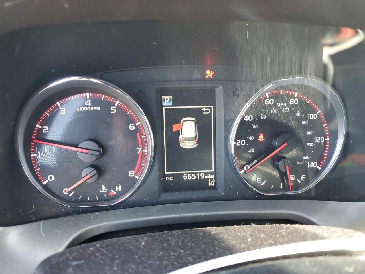2017 Toyota RAV 4 VIN 2T3JFREV4HW661453 Copart auction photo, front end / side damage thumbnail 9