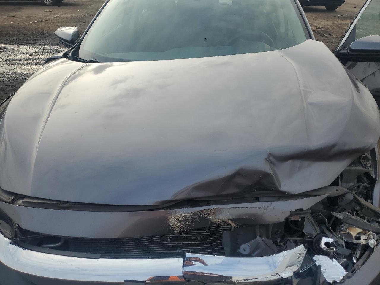 2018 Honda Civic VIN 19XFC2F55JE025162 Copart auction photo, front end / side damage thumbnail 12