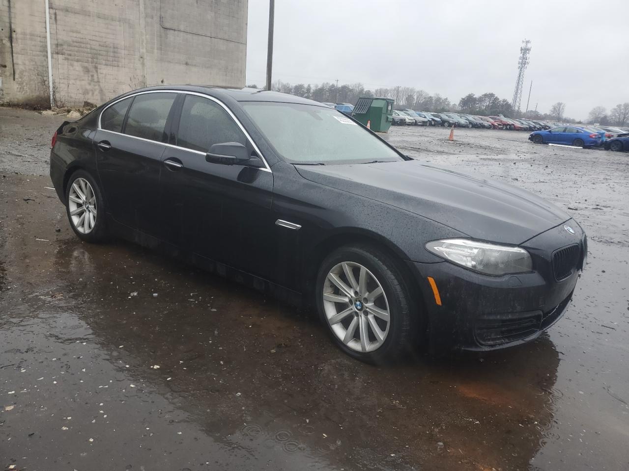 2014 BMW 5er VIN WBA5B3C5XED538128 Copart auction photo, mechanical / minor dent/scratches damage thumbnail 4