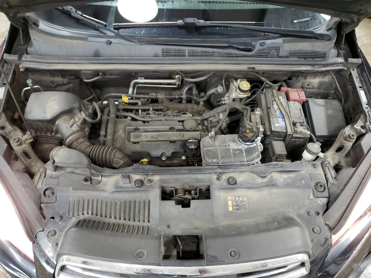 2016 Chevrolet Trax VIN KL7CJKSB3GB604867 Copart auction photo, front end / side damage thumbnail 12