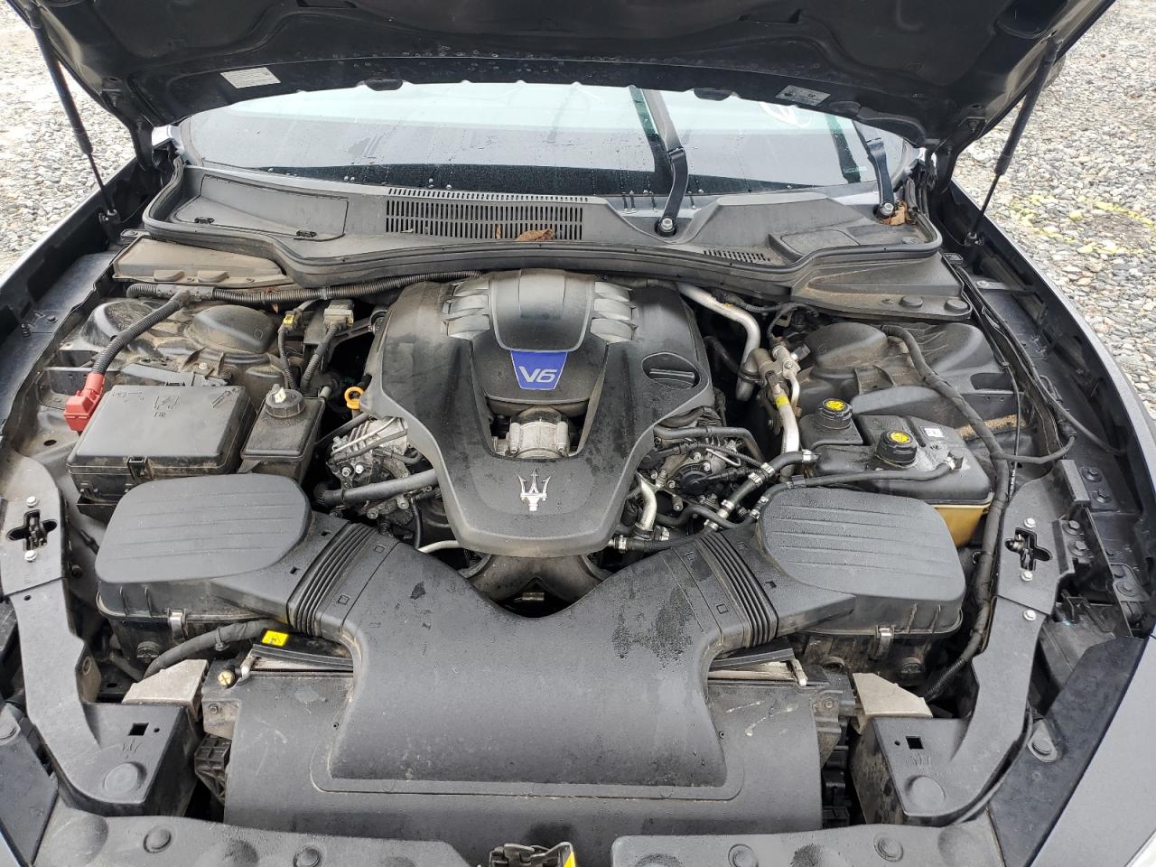 2014 Maserati Ghibli VIN ZAM57RTA4E1096996 Copart auction photo, rear end damage thumbnail 11