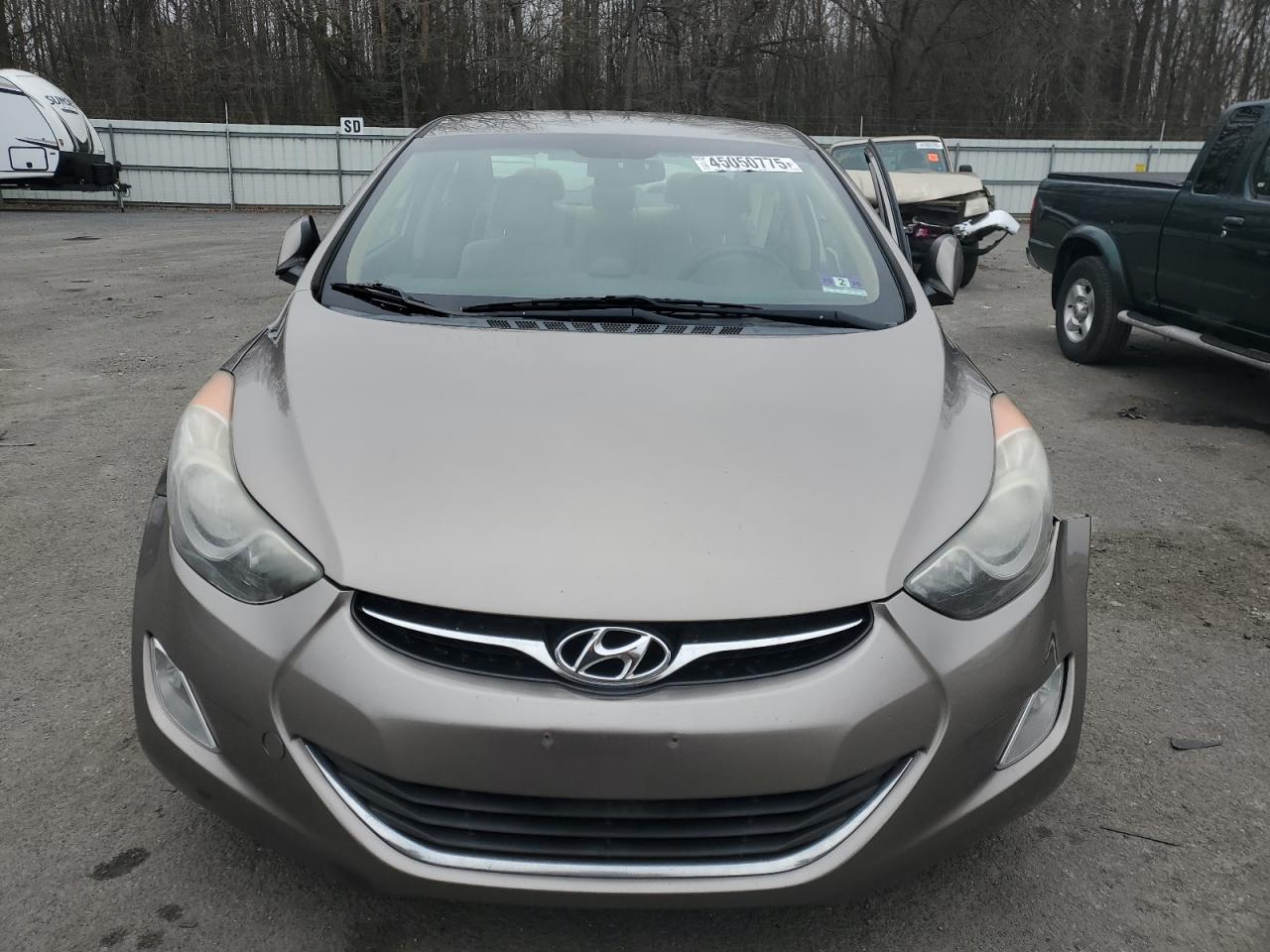 2013 Hyundai Elantra VIN 5NPDH4AE5DH173615 Copart auction photo, side damage thumbnail 5
