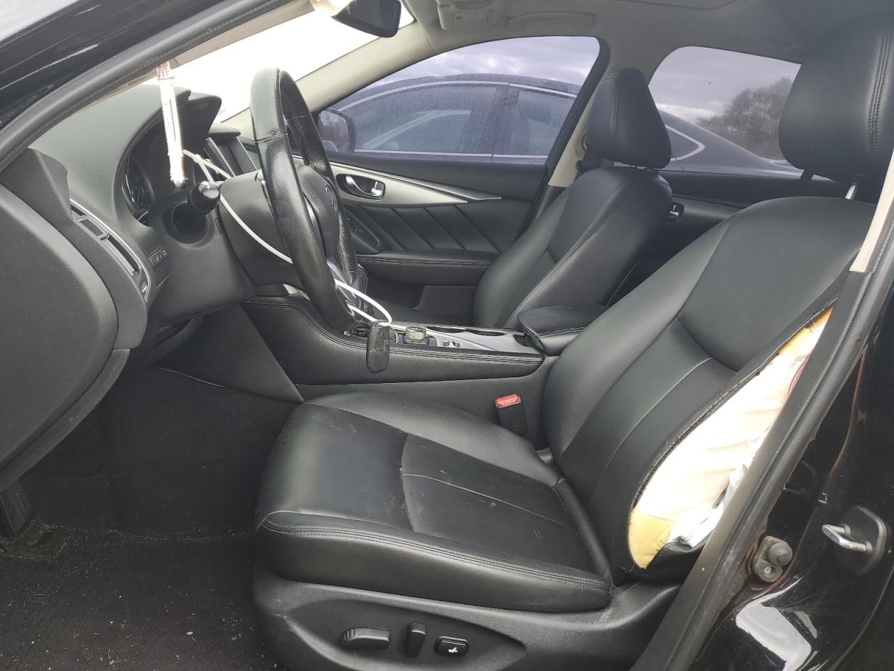 2020 Infiniti Q50 VIN JN1EV7AR4LM252315 Copart auction photo, front end / side damage thumbnail 7