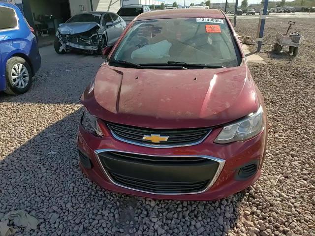 2019 Chevrolet Sonic VIN 1G1JD5SB5K4108347 Copart auction photo, front end damage thumbnail 10