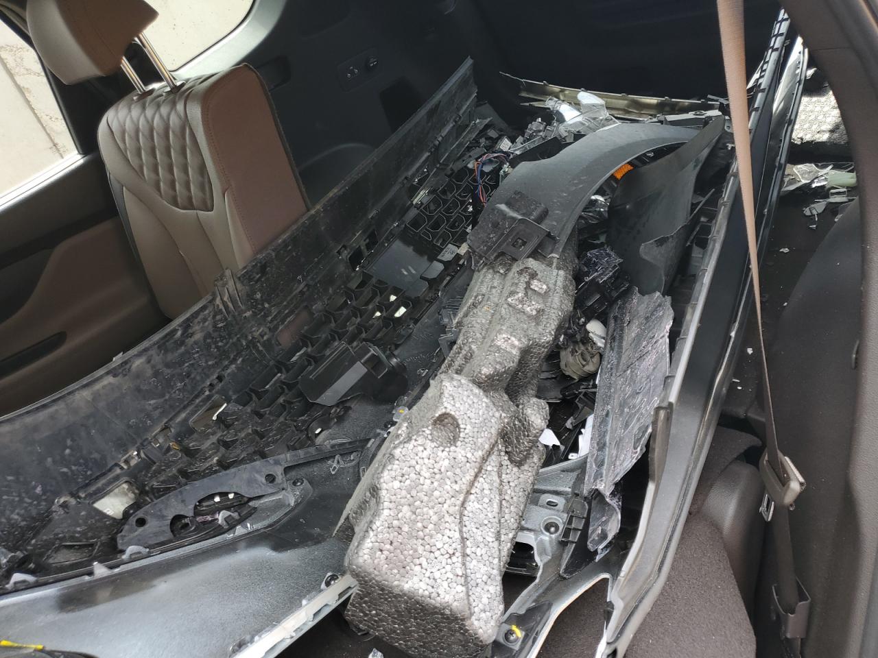 2022 Hyundai Santa Fe VIN KM8S3DA13NU026473 Copart auction photo, front end damage thumbnail 14