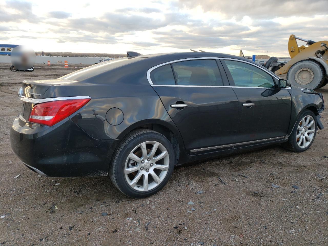 2015 Buick LaCrosse VIN 1G4GD5G39FF248233 Copart auction photo, front end / rear end damage thumbnail 3