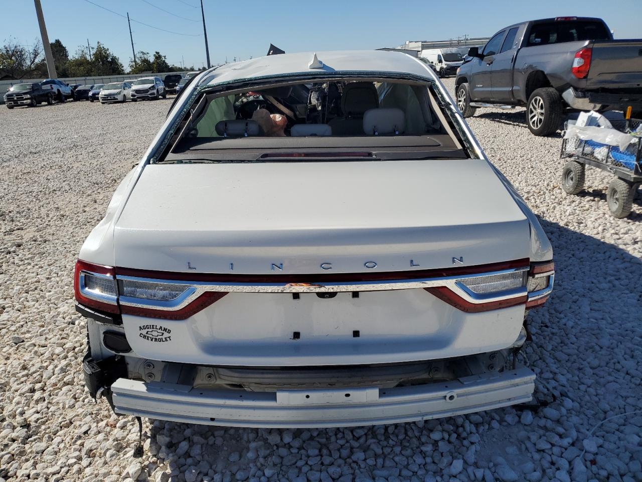 2020 Lincoln Continental VIN 1LN6L9PK6L5602322 Copart auction photo, rollover damage thumbnail 6