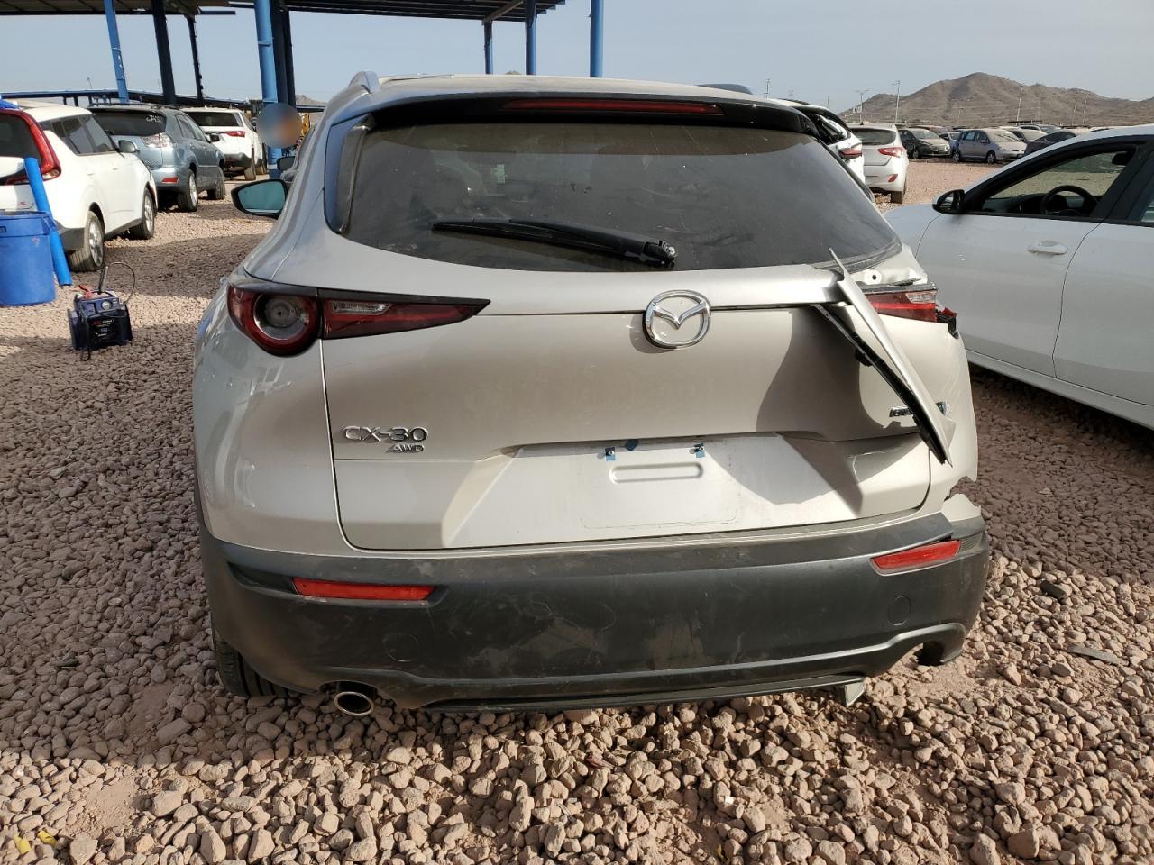 2023 Mazda CX-30 VIN 3MVDMBBM7PM527332 Copart auction photo, front end / rear end damage thumbnail 6