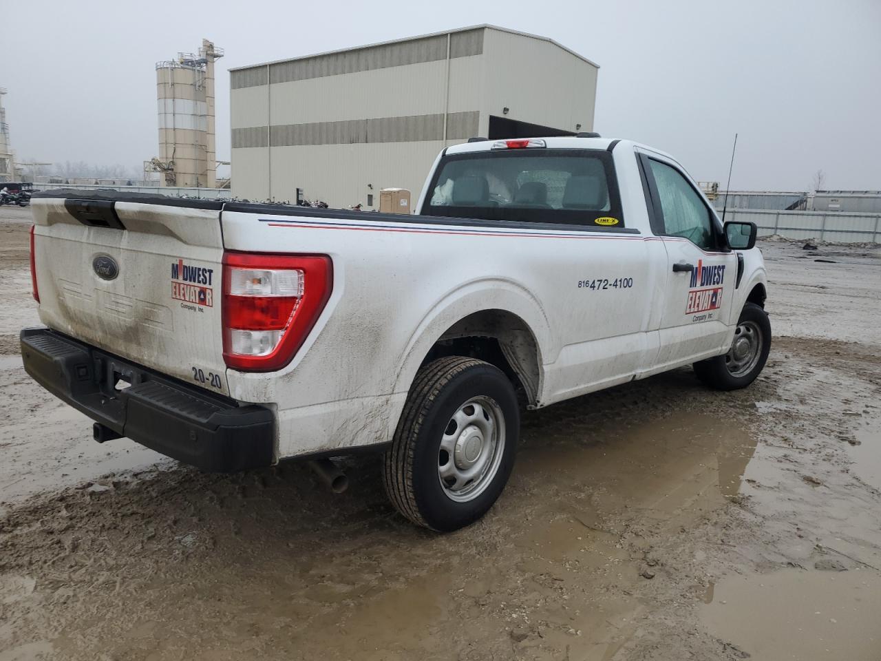 2022 Ford F-150 VIN 1FTMF1CB7NKD02111 Copart auction photo, front end damage thumbnail 3