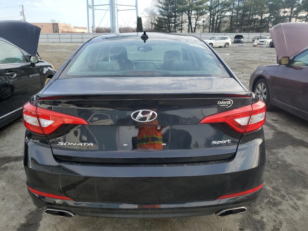 2017 Hyundai Sonata VIN 5NPE34AF9HH447996 Copart auction photo, front end damage thumbnail 6