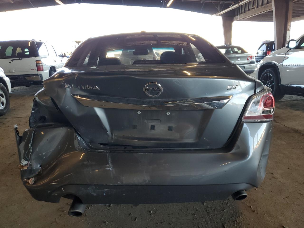 2015 Nissan Altima VIN 1N4AL3AP8FC263195 Copart auction photo, rear end damage thumbnail 6