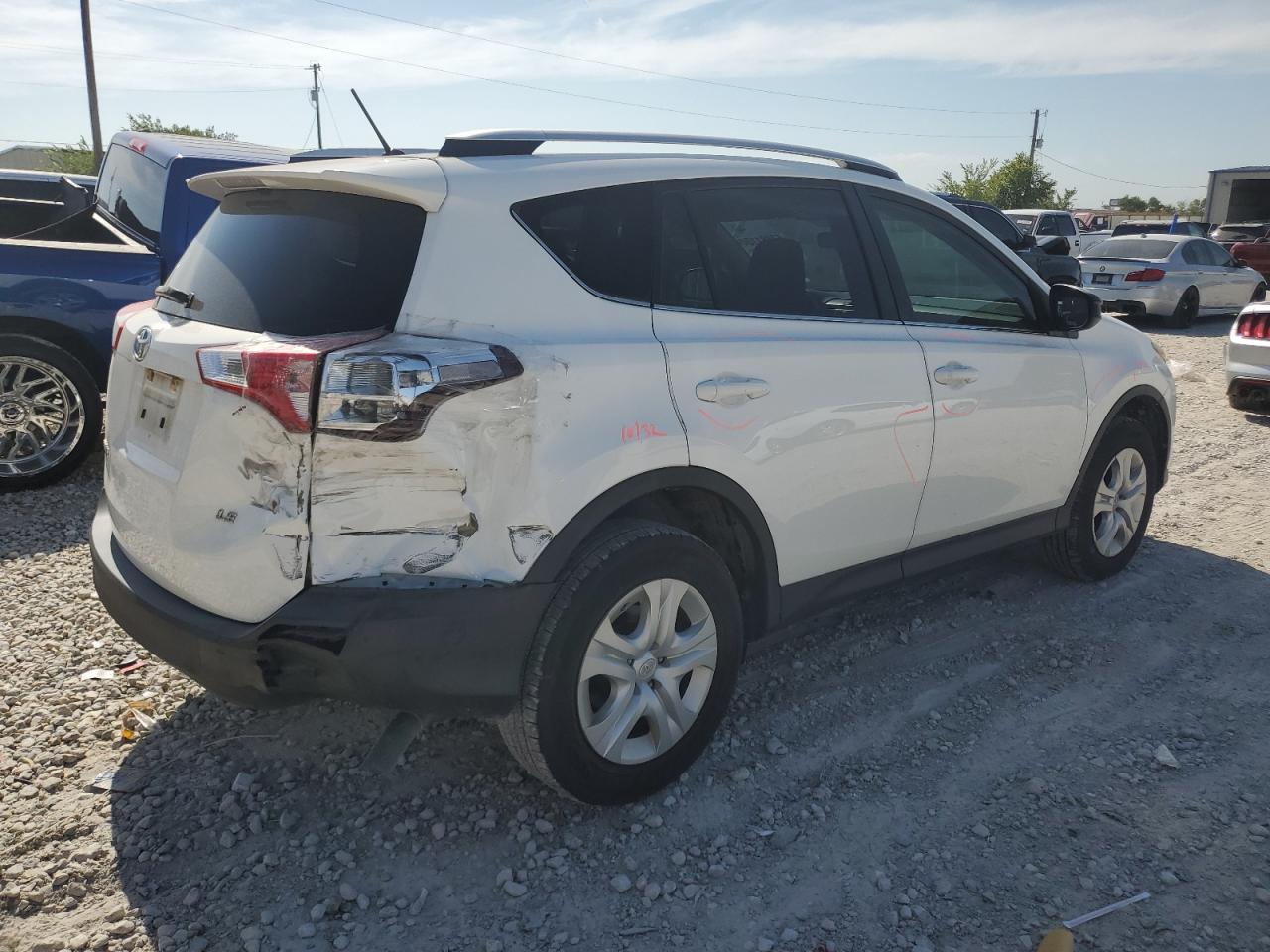 2015 Toyota RAV 4 VIN JTMZFREV8FJ032468 Copart auction photo, front end damage thumbnail 3