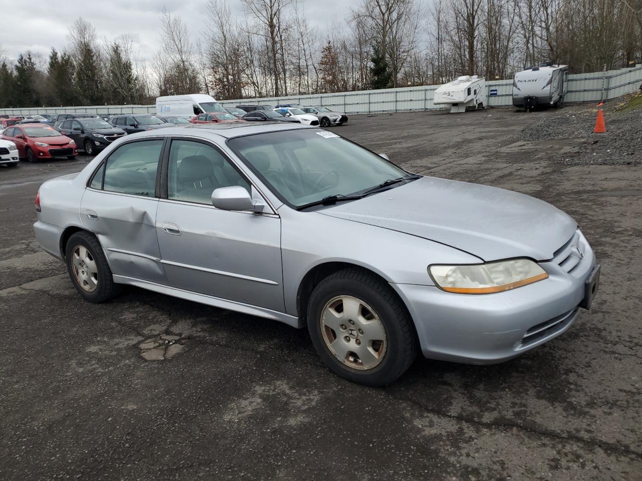 2002 Honda Accord VIN 1HGCG16542A049752 Copart auction photo, side damage thumbnail 4