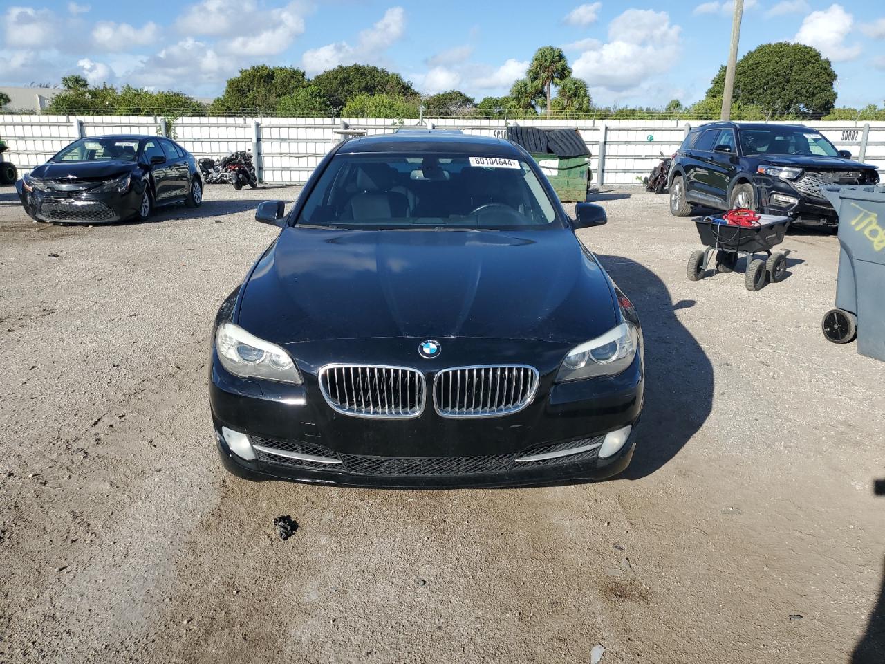 2012 BMW 5er VIN WBAXG5C50CDW24213 Copart auction photo, minor dent/scratches damage thumbnail 5