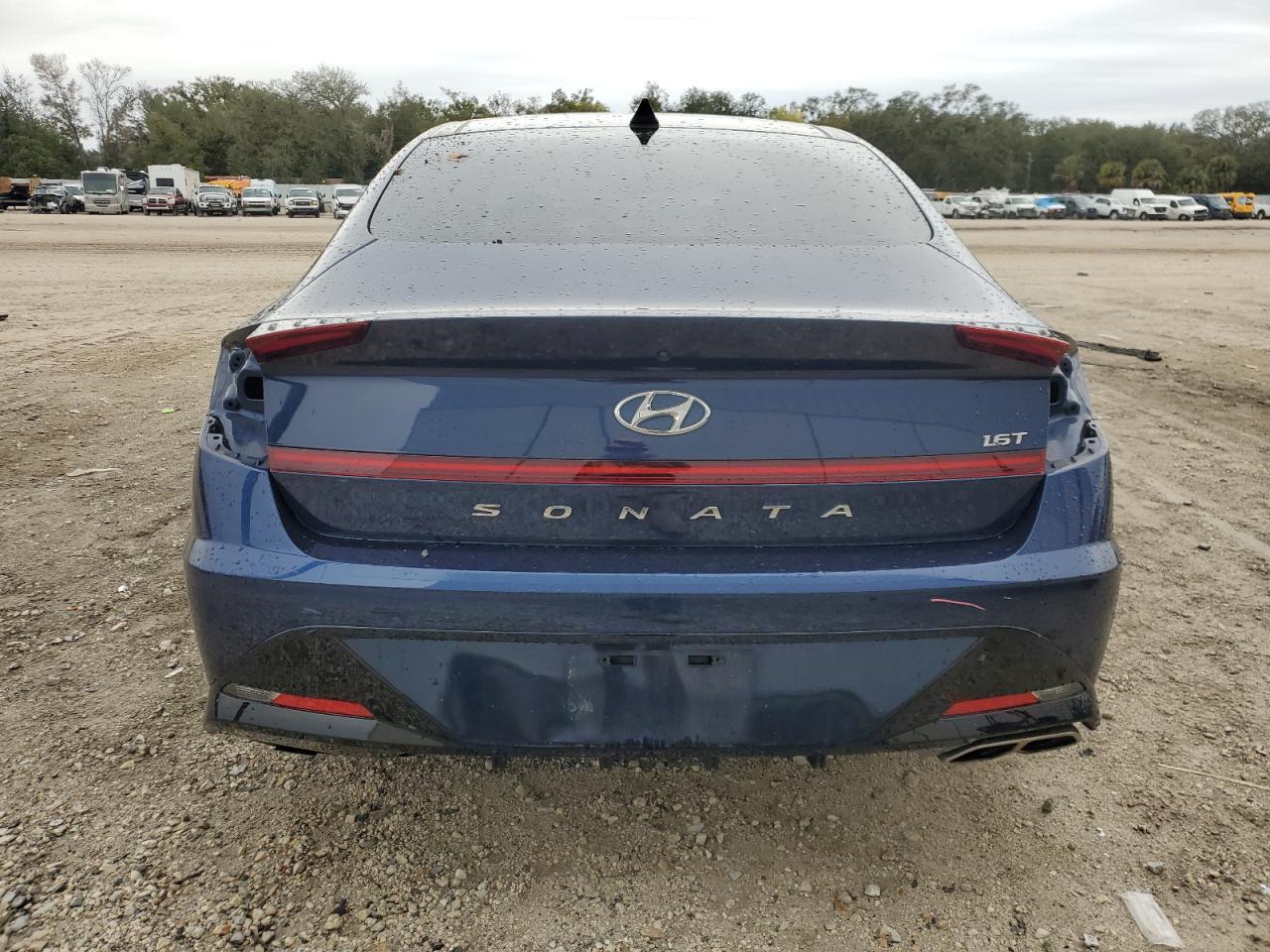 2020 Hyundai Sonata VIN 5NPEJ4J25LH042858 Copart auction photo, side damage thumbnail 6
