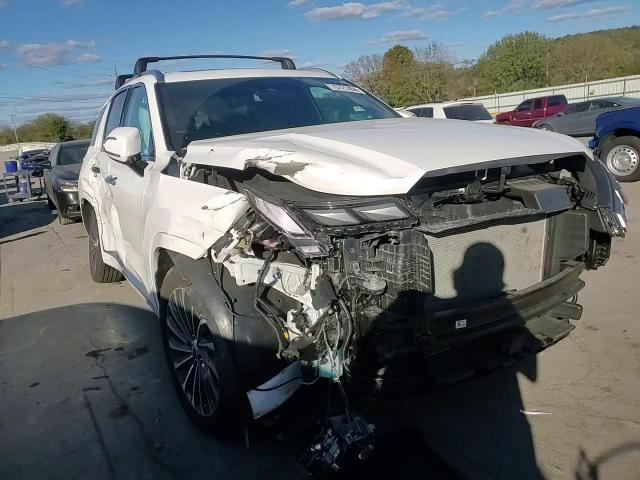 2023 Hyundai Palisade VIN KM8R7DGE4PU617346 Copart auction photo, side / front end damage thumbnail 12