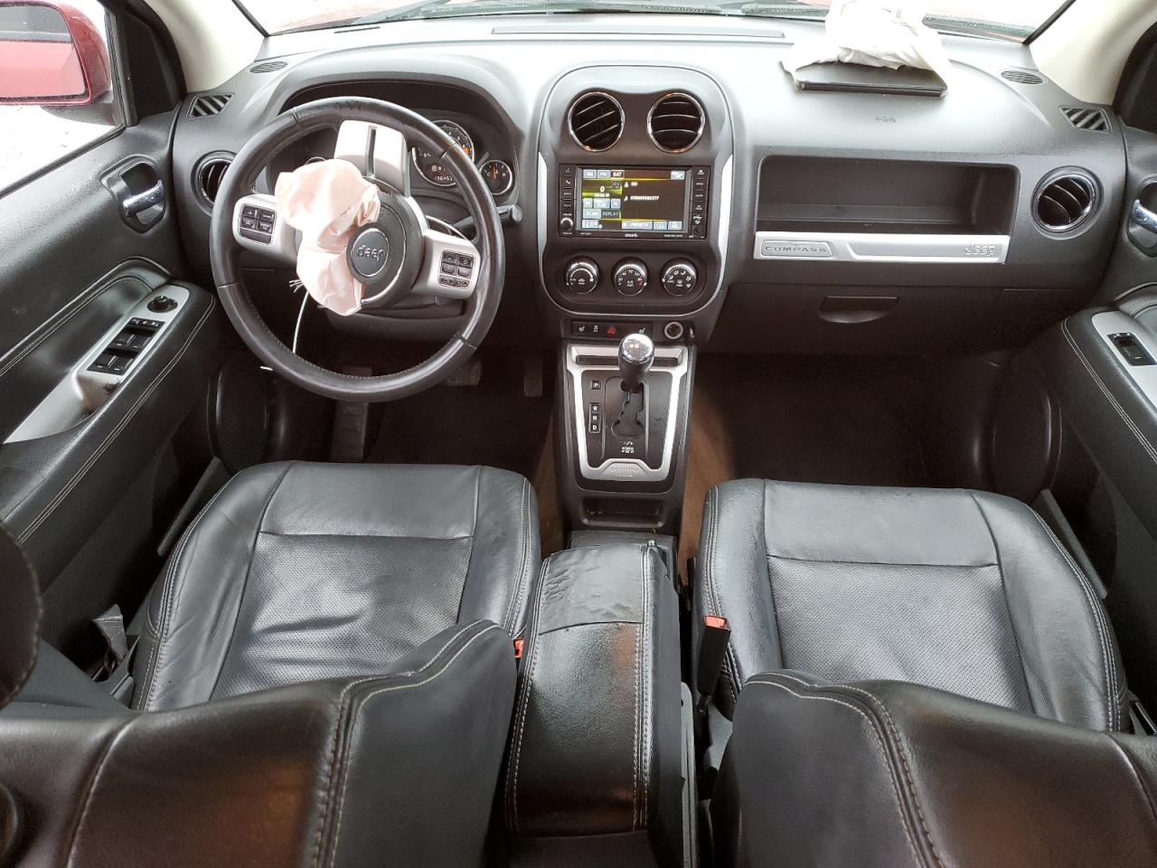 2014 Jeep Compass VIN 1C4NJCCB1ED652661 Copart auction photo, front end damage thumbnail 8