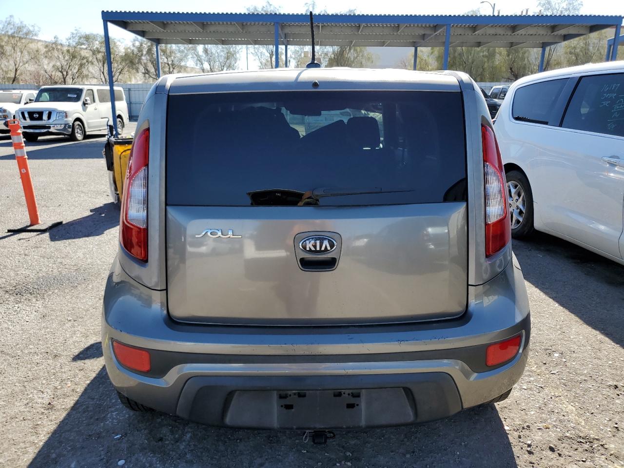2013 KIA Soul VIN KNDJT2A52D7566434 Copart auction photo, front end damage thumbnail 6