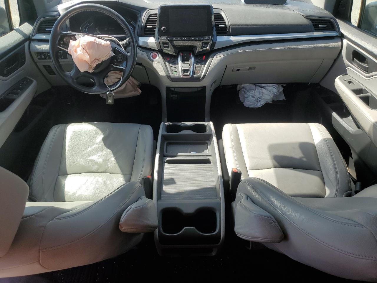 2018 Honda Odyssey VIN 5FNRL6H77JB036189 Copart auction photo, rear end / front end damage thumbnail 8