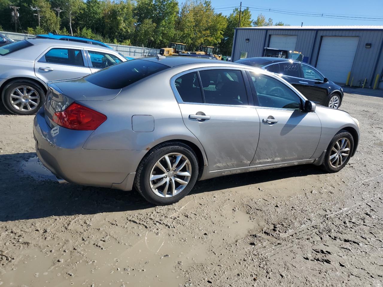 2008 Infiniti G VIN JNKBV61F98M261615 Copart auction photo, front end / minor dent/scratches damage thumbnail 3