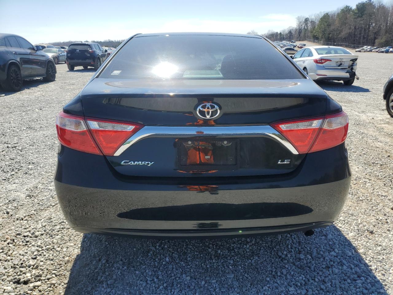 2016 Toyota Camry VIN 4T4BF1FK1GR544646 Copart auction photo, front end damage thumbnail 6