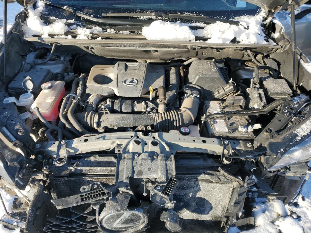 2020 Lexus NX VIN JTJSARDZ7L2230210 Copart auction photo, front end damage thumbnail 12