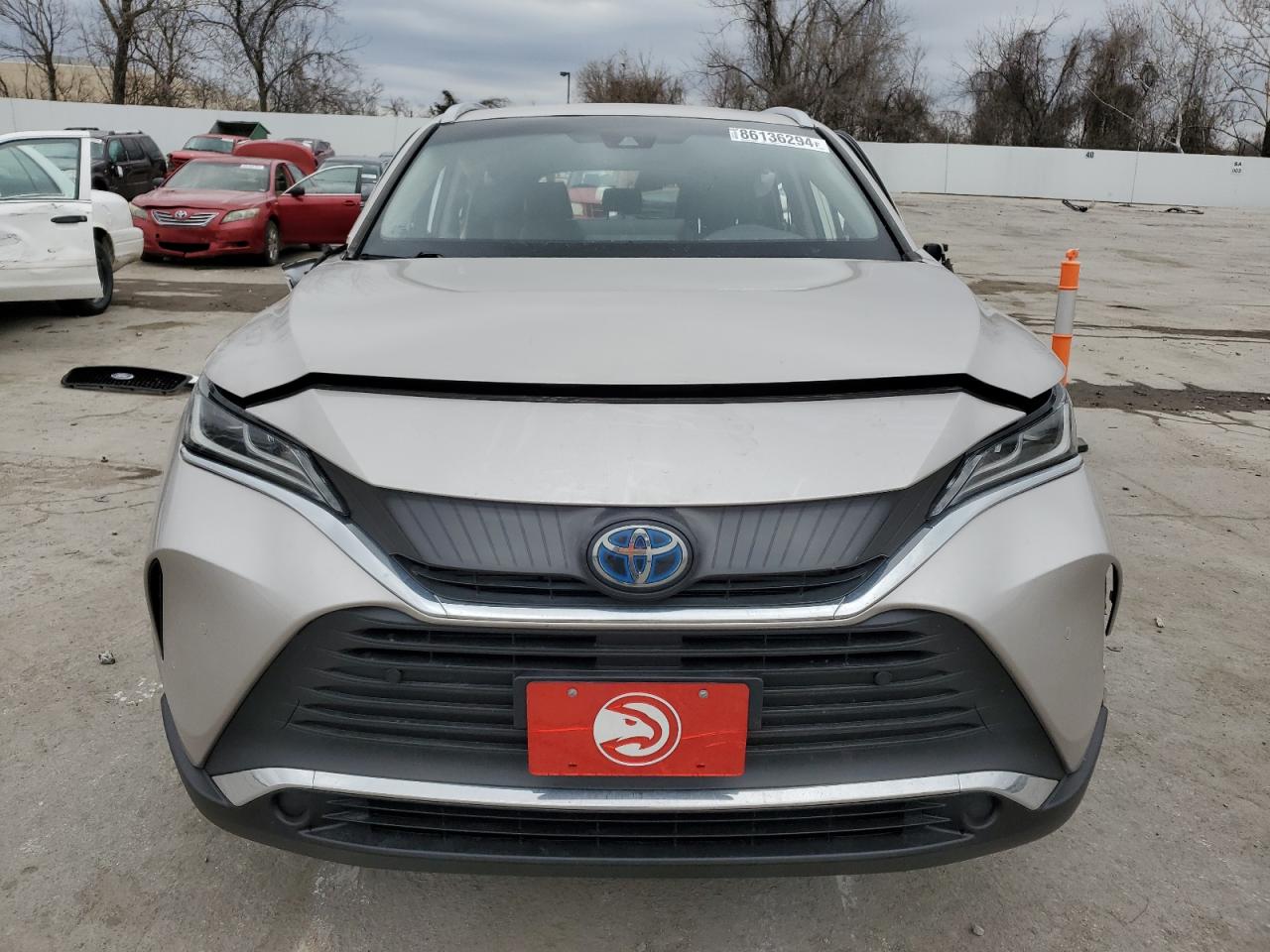 2021 Toyota Venza VIN JTEAAAAH3MJ034229 Copart auction photo, all over damage thumbnail 5