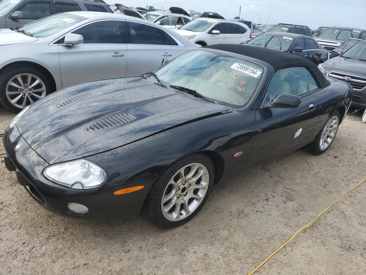 2001 Jaguar XKR VIN SAJDA42B91PA12780 - Copart auction photo