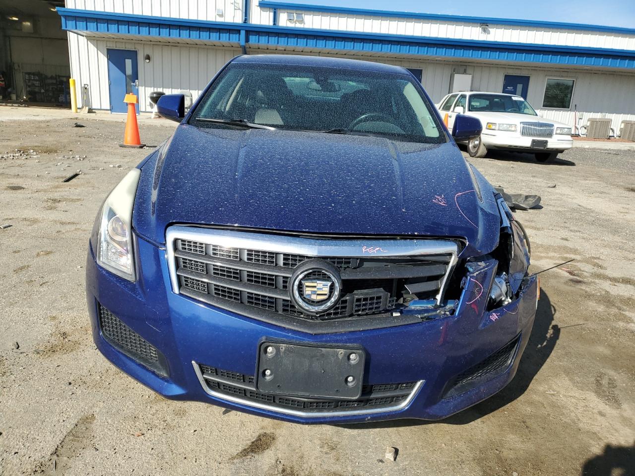 2014 Cadillac ATS VIN 1G6AA5RAXE0100014 Copart auction photo, front end / minor dent/scratches damage thumbnail 5