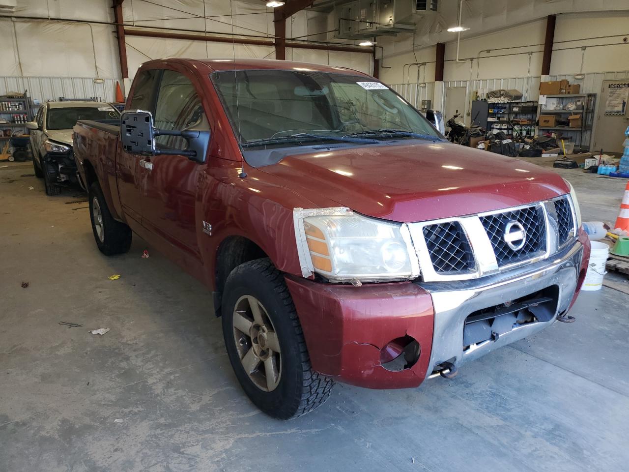 2004 Nissan Titan VIN 1N6AA06B14N540831 Copart auction photo, front end / rear end damage thumbnail 4