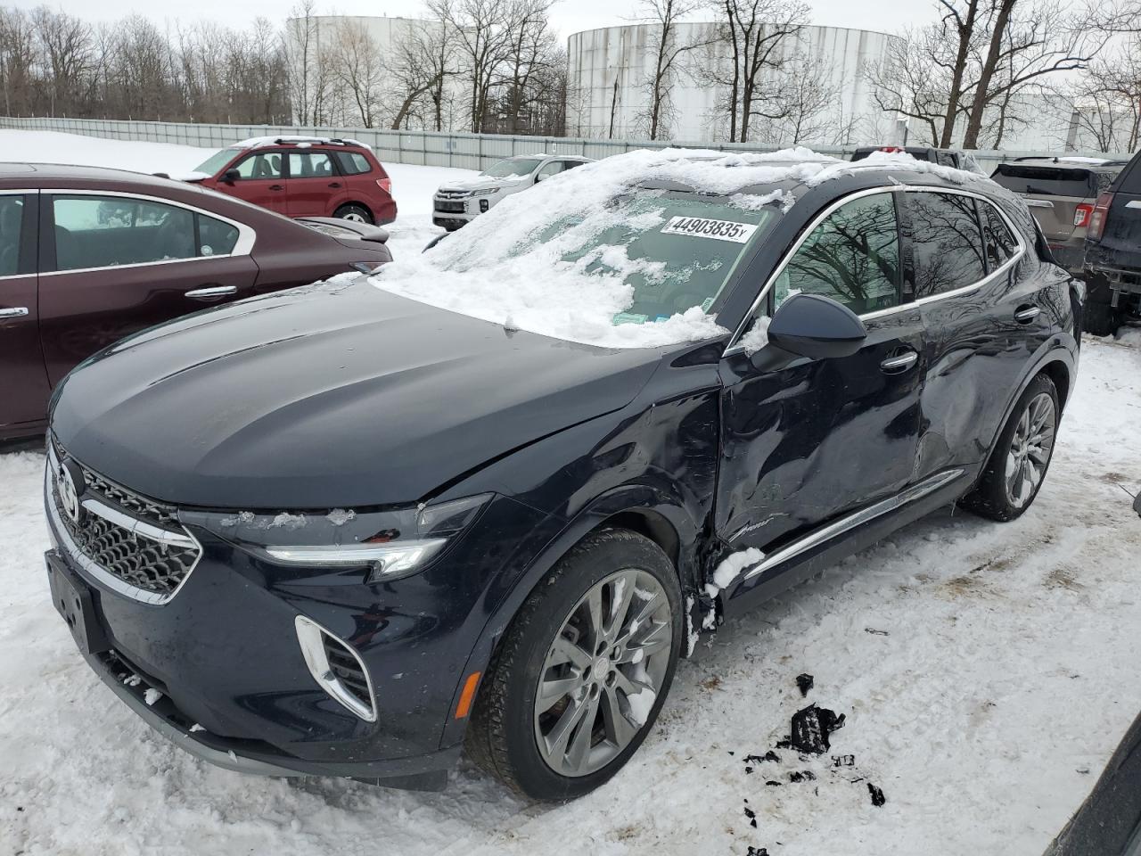 2021 Buick Envision VIN LRBFZRR4XMD142153 - Copart auction photo