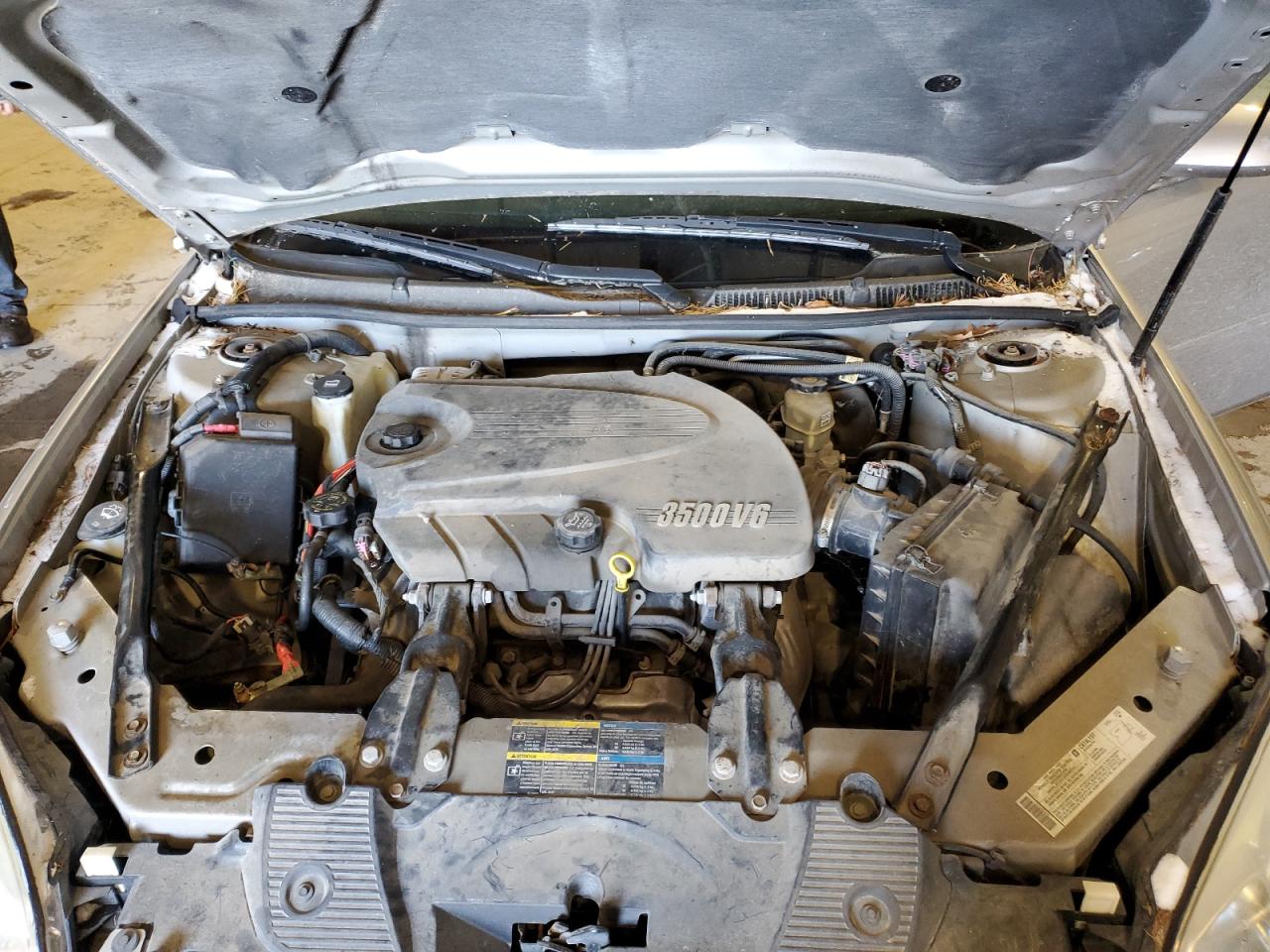 2006 Chevrolet Impala VIN 2G1WB58K069300913 Copart auction photo, top/roof / minor dent/scratches damage thumbnail 11