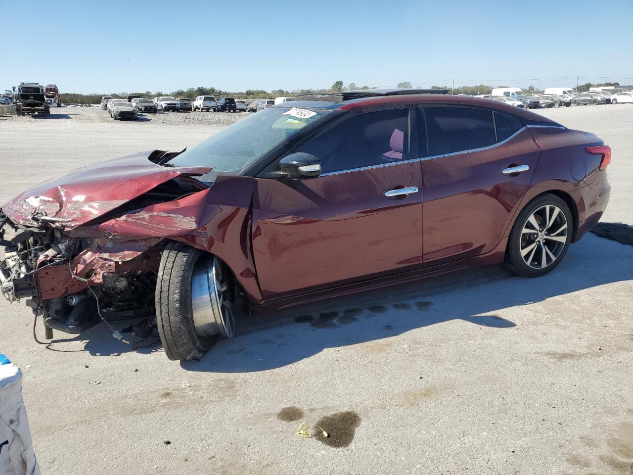 2017 Nissan Maxima VIN 1N4AA6APXHC391593