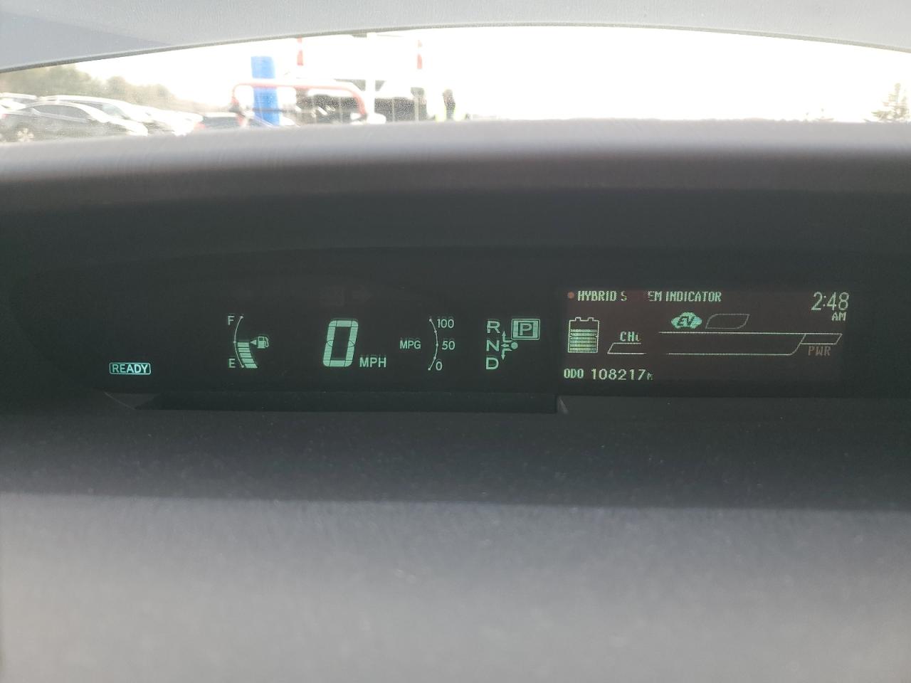 2012 Toyota Prius VIN JTDKN3DU9C1554970 Copart auction photo, all over damage thumbnail 9