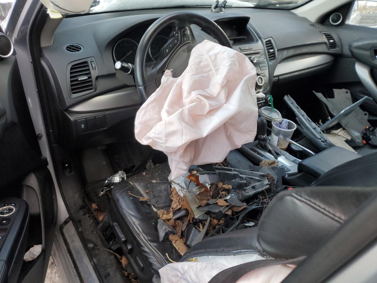 2015 Acura RDX VIN 5J8TB4H39FL031219 Copart auction photo, front end / side damage thumbnail 8