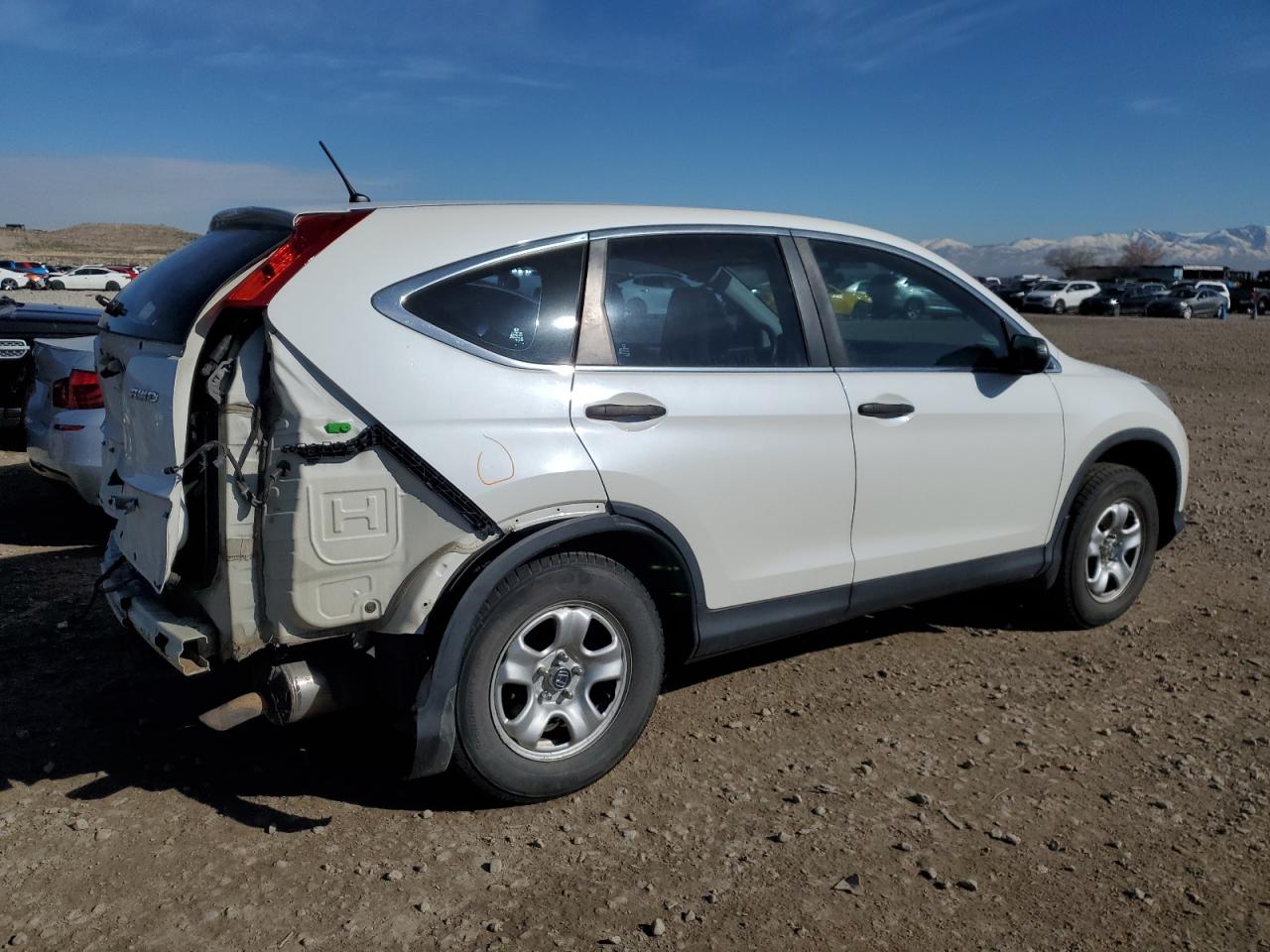 2013 Honda CR-V VIN 5J6RM4H38DL009996 Copart auction photo, rear end damage thumbnail 3