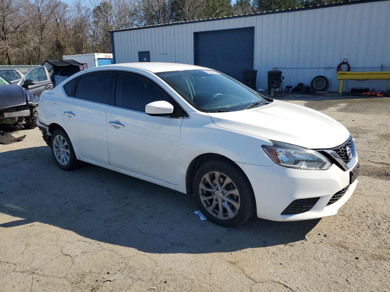2019 Nissan Sentra VIN 3N1AB7AP6KY313505 Copart auction photo, rear end damage thumbnail 4