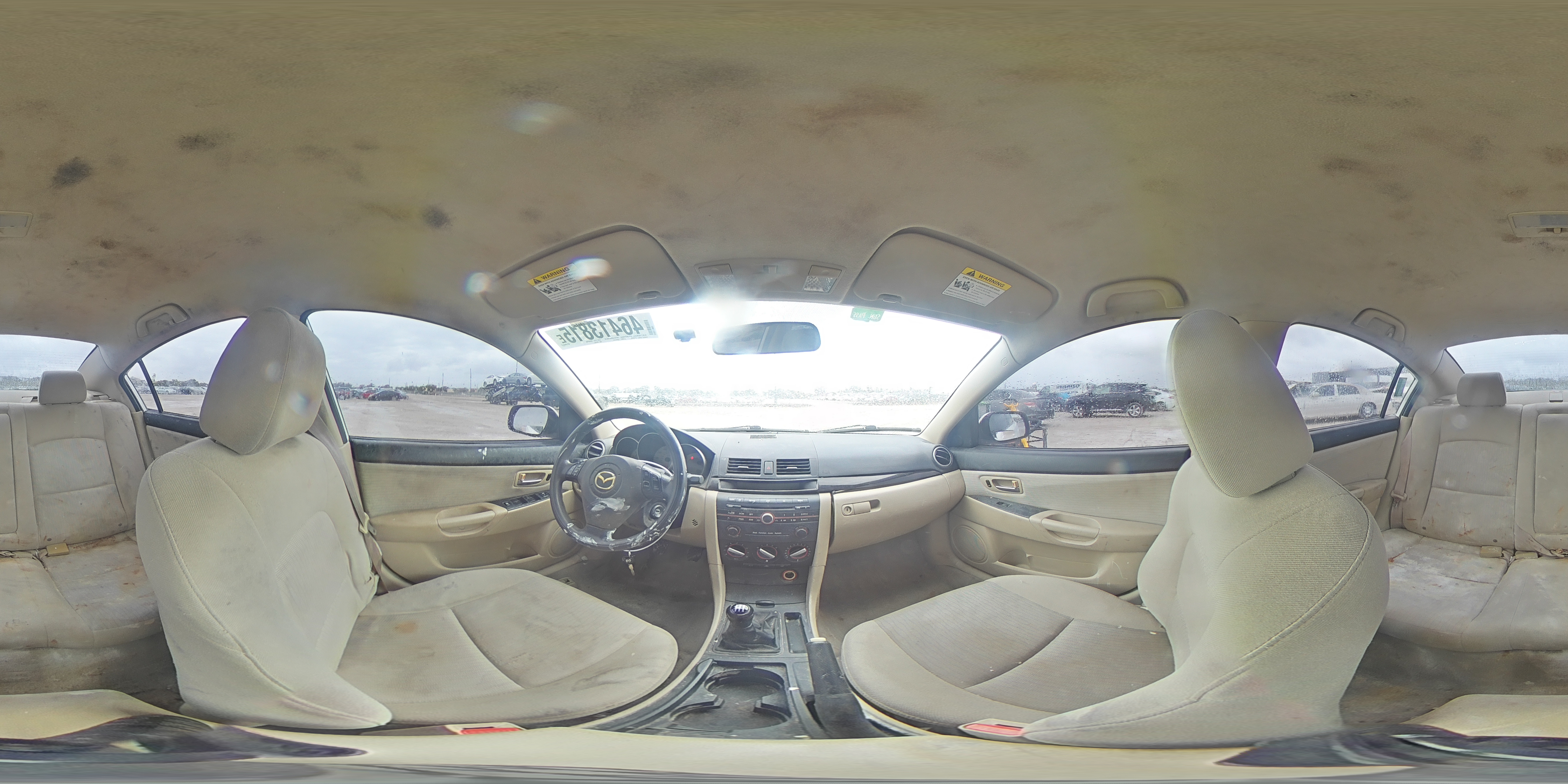 2008 Mazda 3 VIN JM1BK32F781838392 Copart auction photo, mechanical / rear end damage thumbnail 13