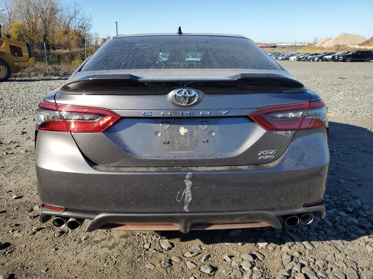 2022 Toyota Camry VIN 4T1K61BK0NU062313 Copart auction photo, side damage thumbnail 6