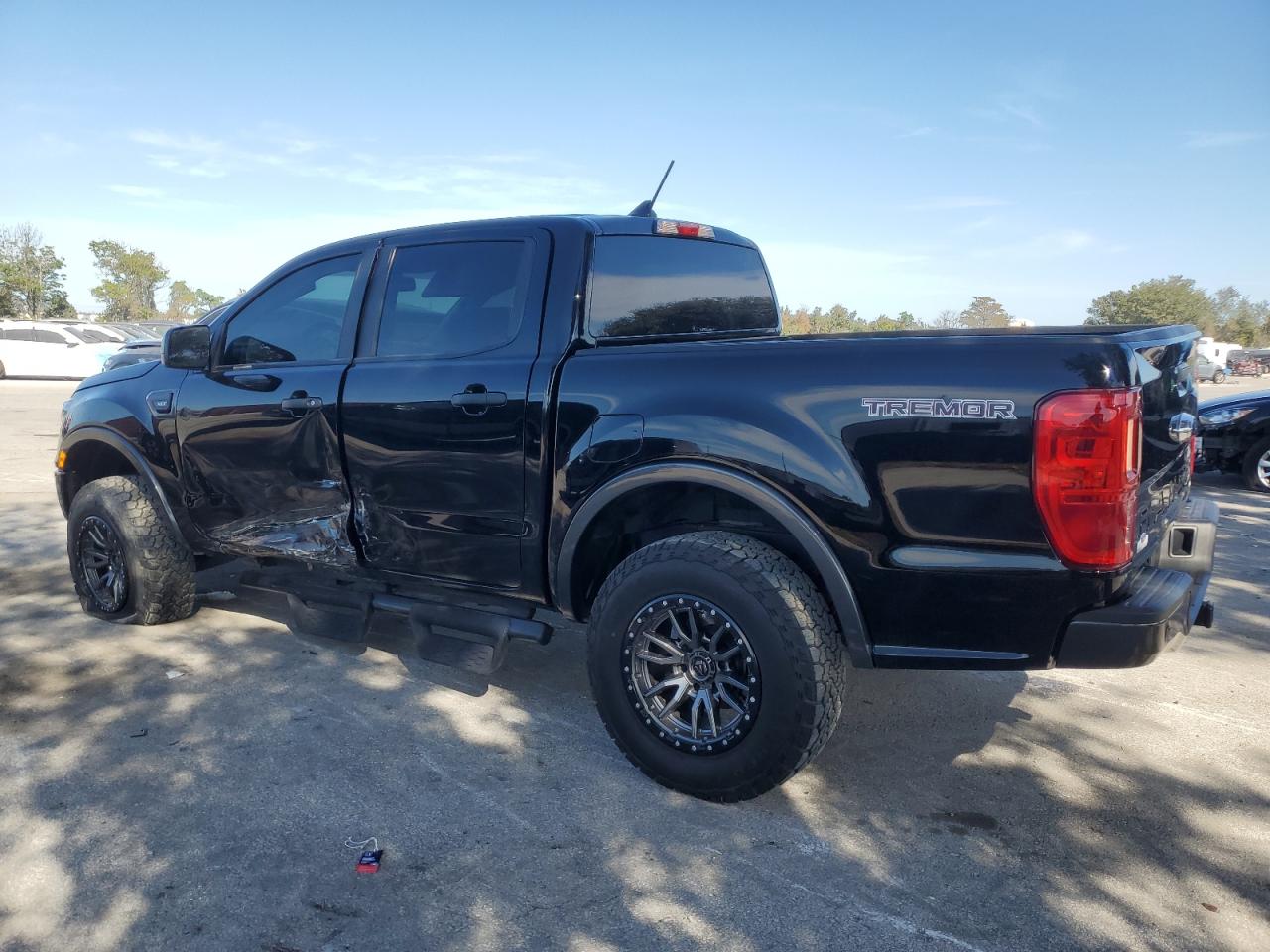 2023 Ford Ranger VIN 1FTER4FH3PLE20098 Copart auction photo, side / front end damage thumbnail 2