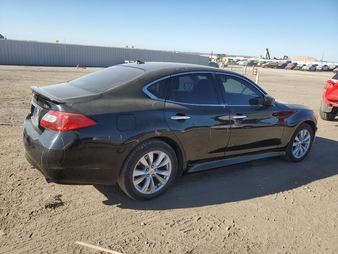 2011 Infiniti M VIN JN1AY1AR6BM570213 Copart auction photo, front end damage thumbnail 3