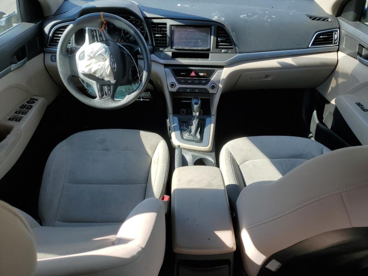 2017 Hyundai Elantra VIN KMHD74LF7HU074486 Copart auction photo, front end damage thumbnail 8